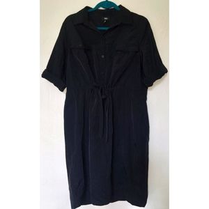 Mossimo Black Shirt Dress - XL